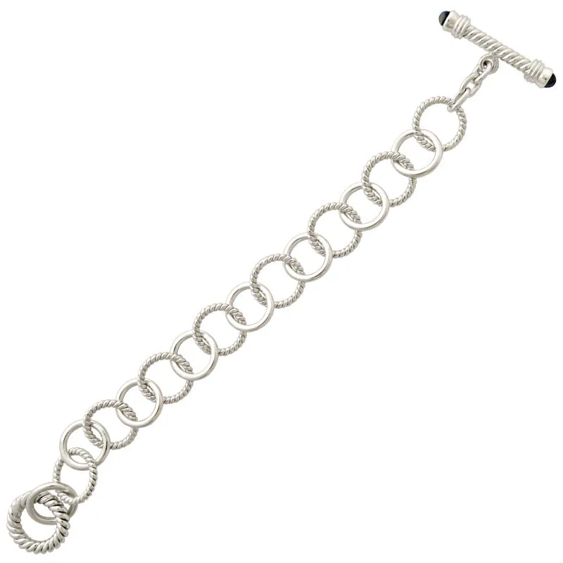 Toggle Bracelet-Iolite