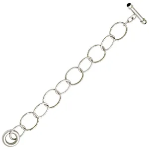 Toggle Bracelet-Iolite