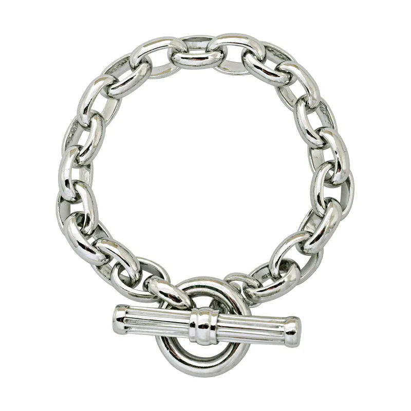 Toggle Bracelet-Sterling Silver