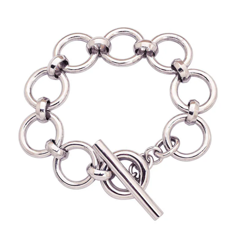 Toggle Bracelet- Sterling Silver