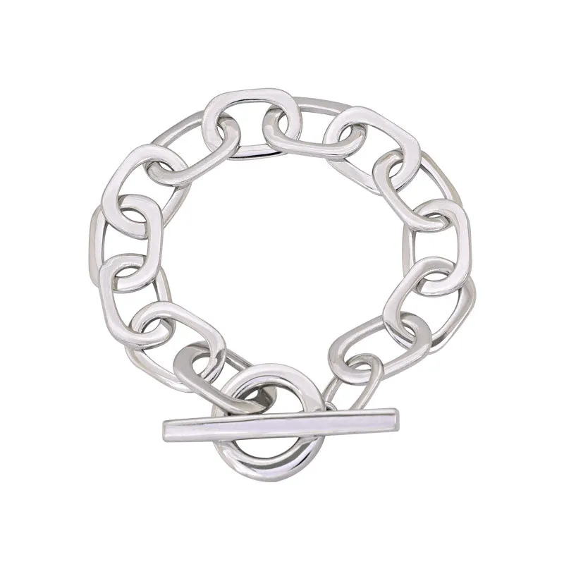 Toggle Bracelet- Sterling Silver