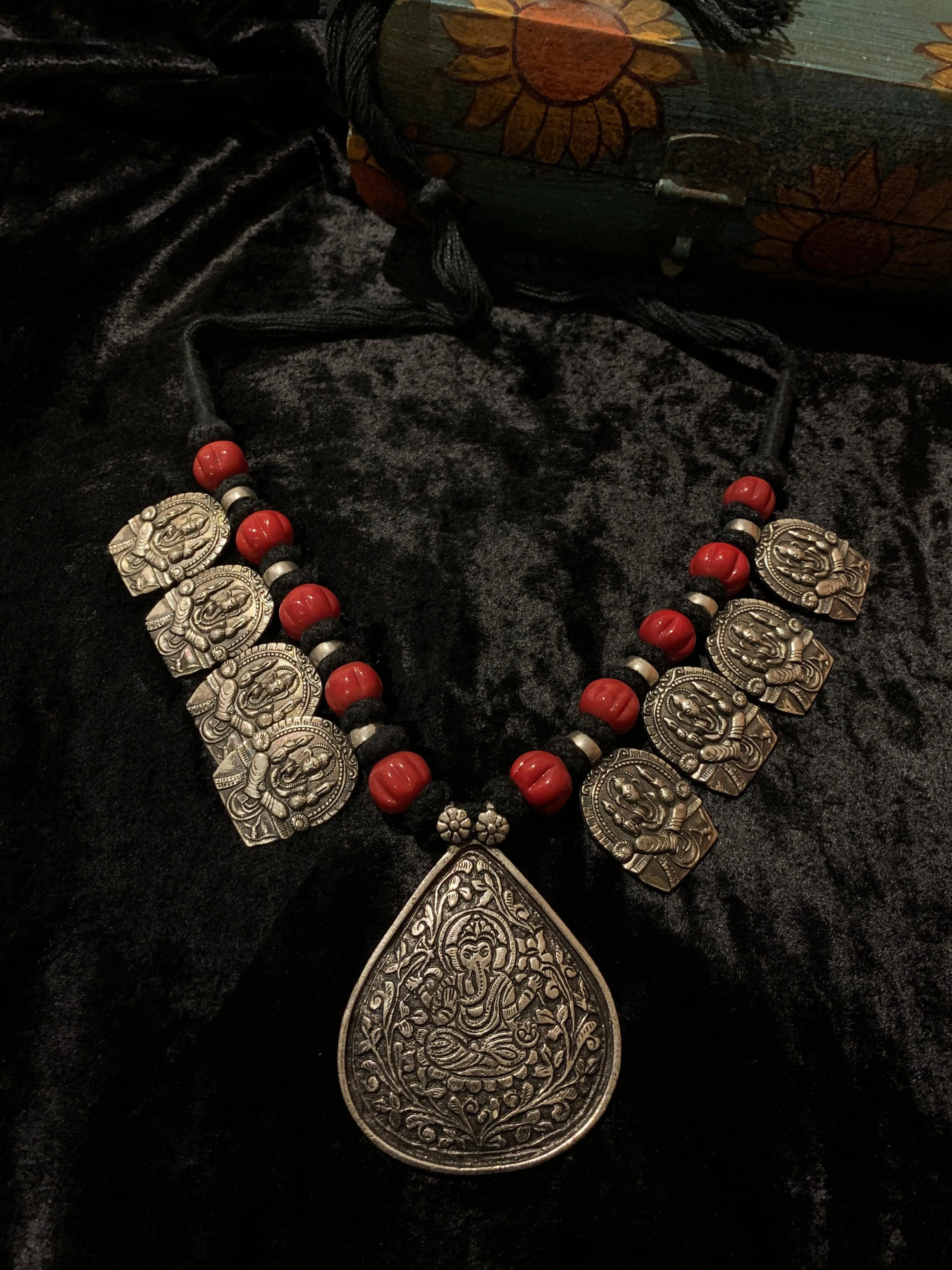 Traditional Ganesha Pendant Necklace