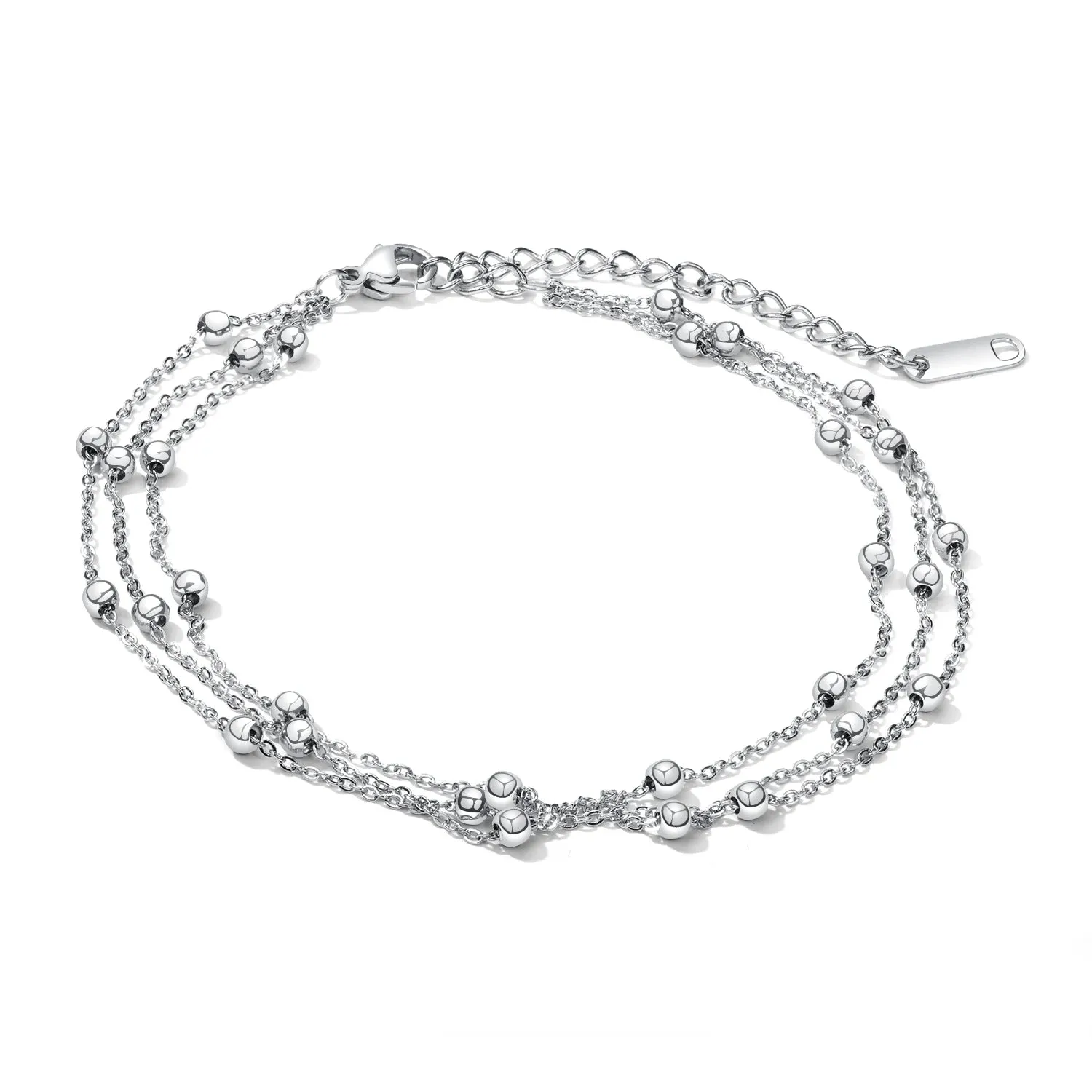 Trendy Multi Layer Handmade Beads Anklet For Women
