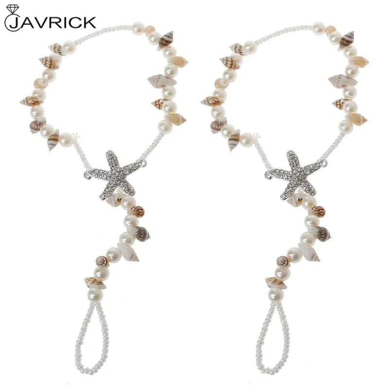 Tropical Escape Anklet Barefoot Sandal