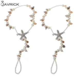 Tropical Escape Anklet Barefoot Sandal
