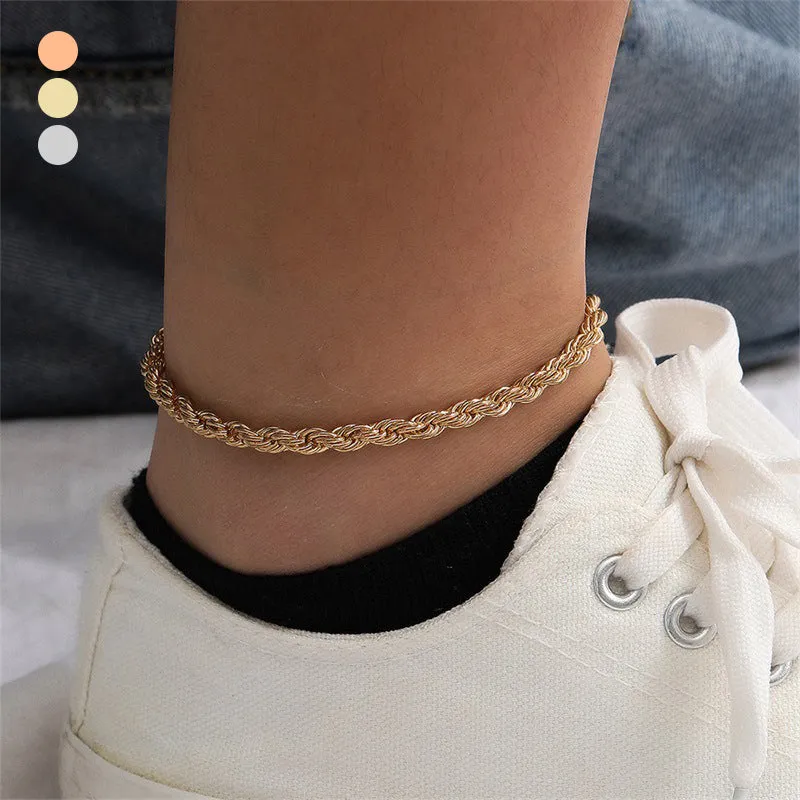Twist Anklet