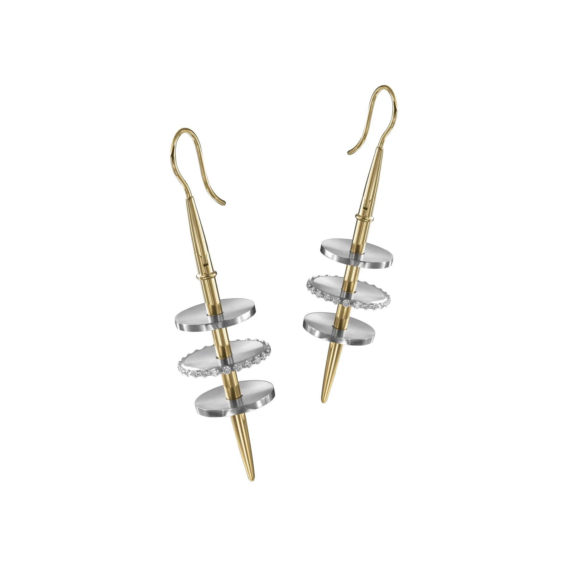 Venus Earrings One Disk