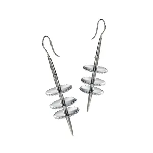 Venus Earrings Three Disk