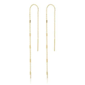 Vermeil Bar and Link Chain Threader