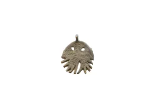Vintage African Bronze Jellyfish Pendant