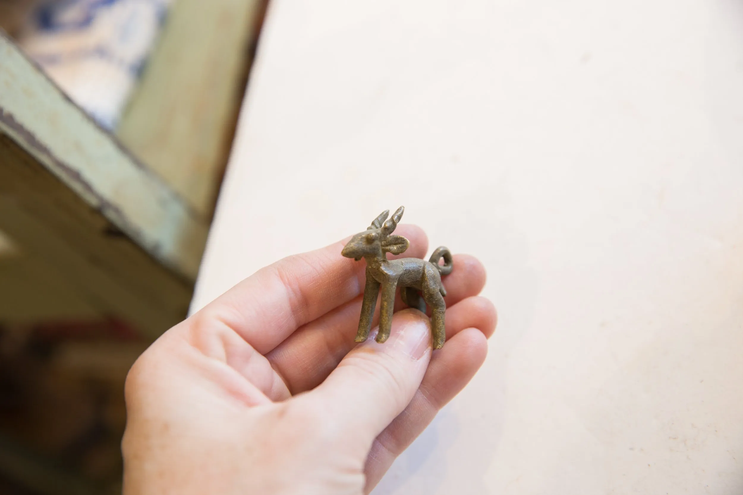 Vintage African Ewe Impala Pendant