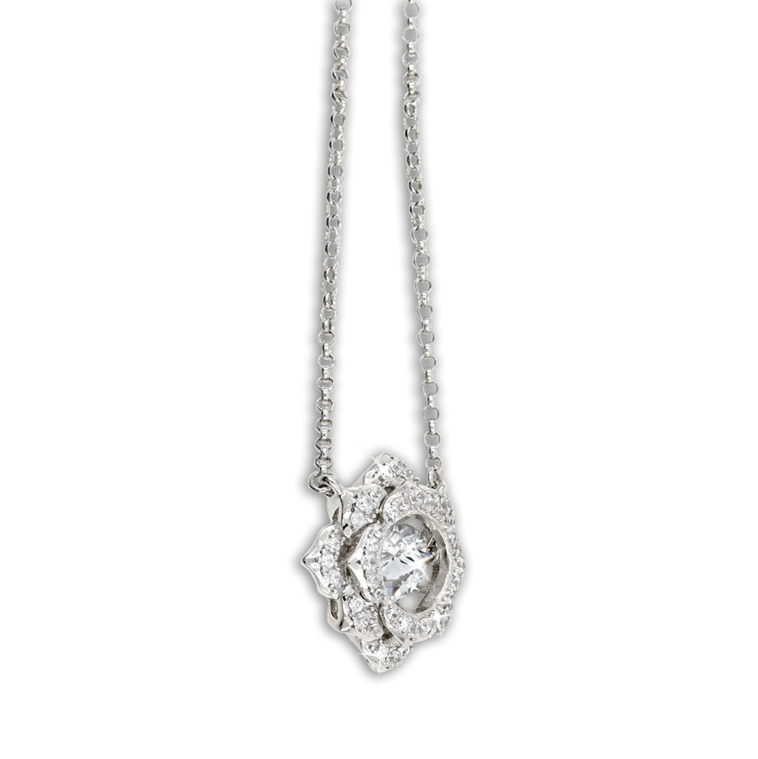 Vintage Rose Pendant