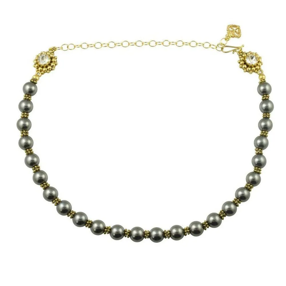Vivienne Knotted Pearl Choker