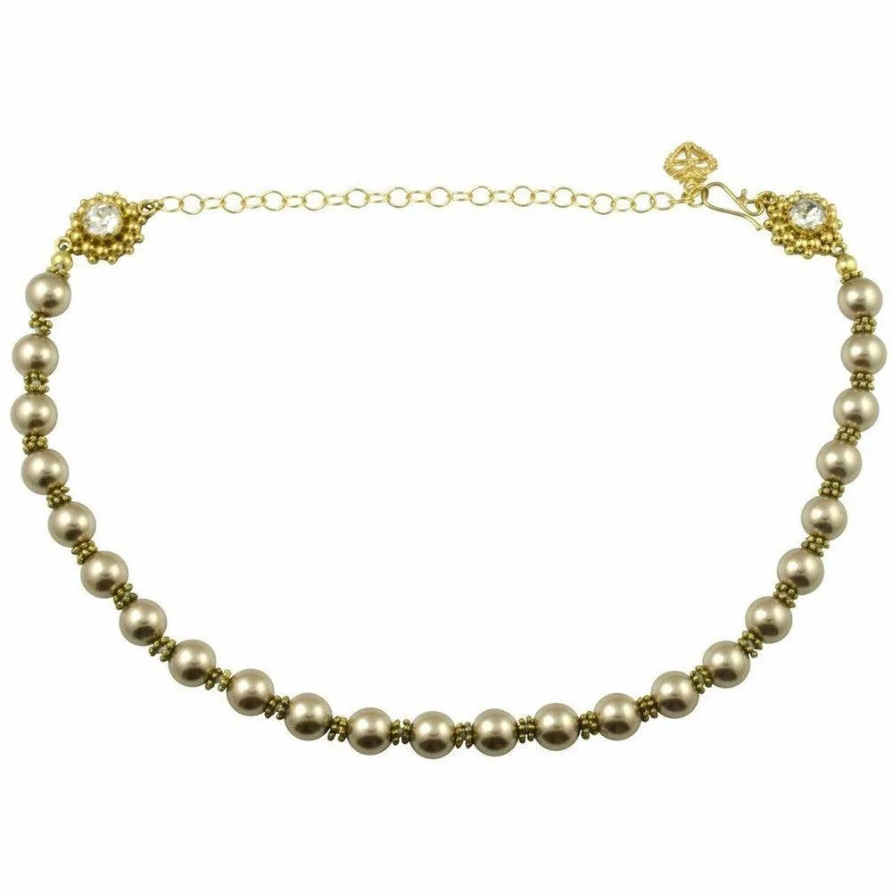 Vivienne Knotted Pearl Choker