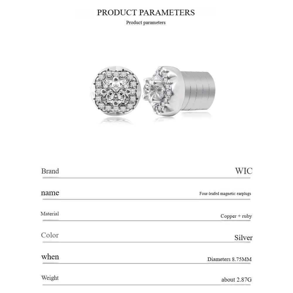 WIC | Clover Magnetic Earrings