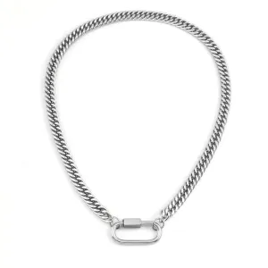 Women Clasp Chunky Thicker Necklace Heavy Chain Gold Jewelry