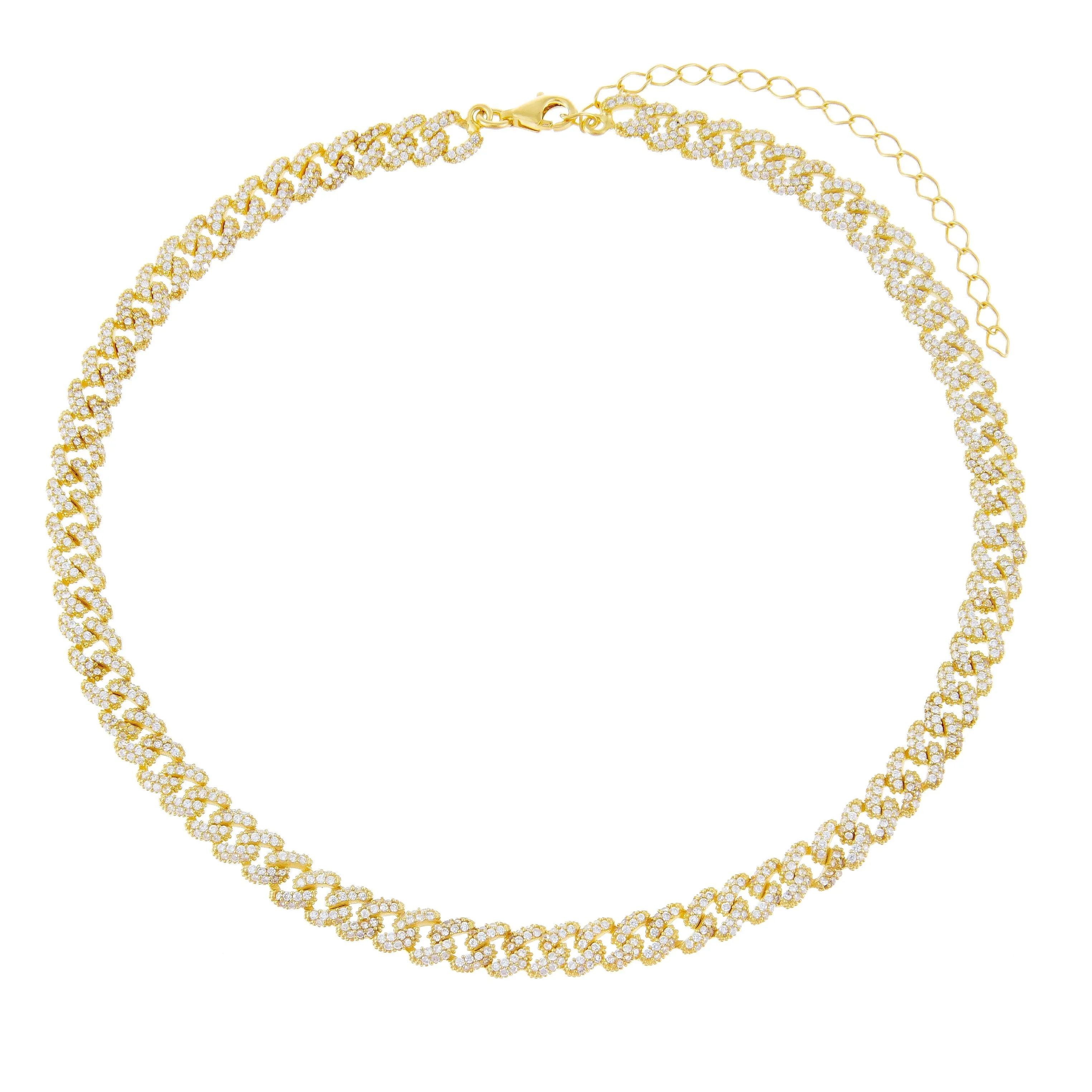 XS Pavé Chain Link Choker