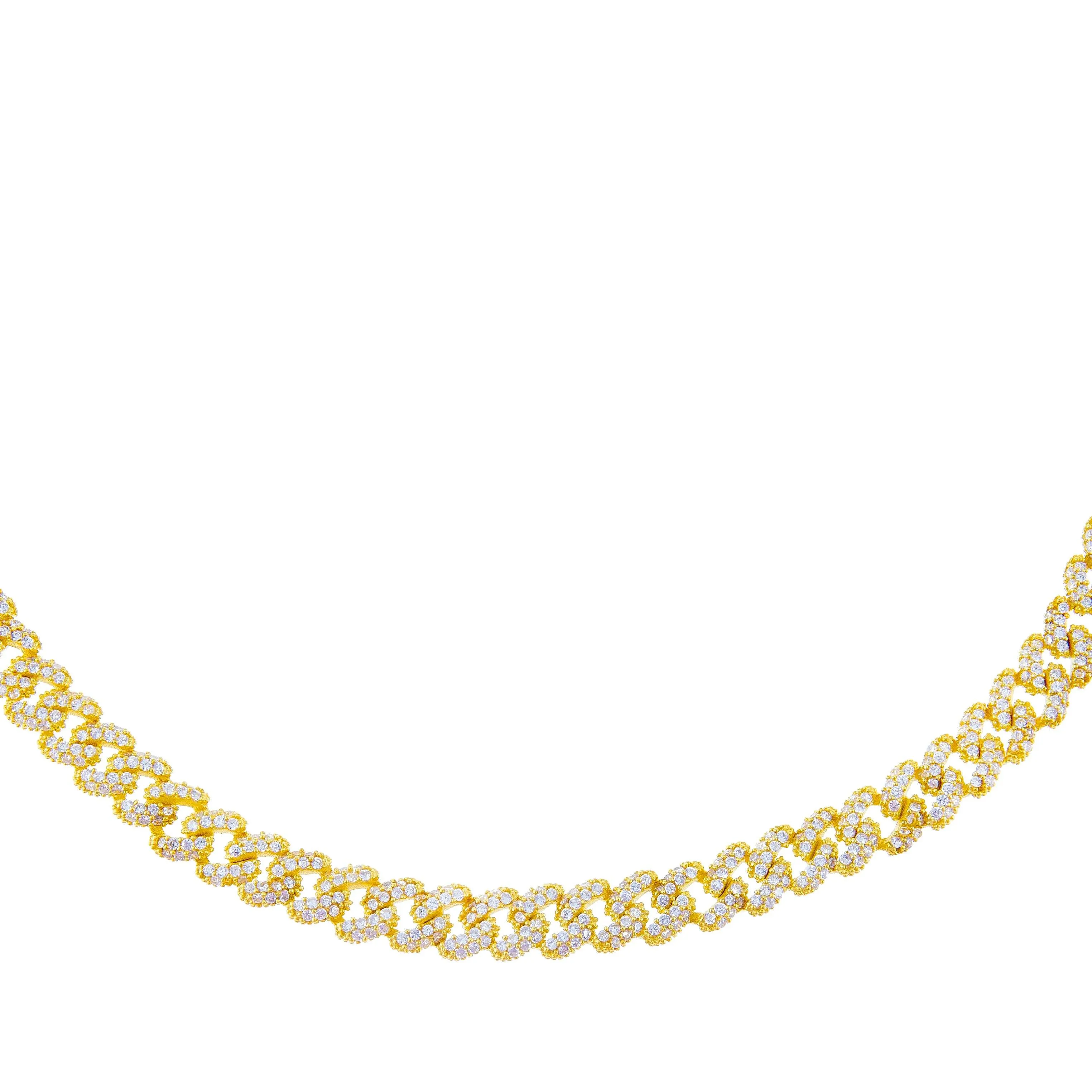 XS Pavé Chain Link Choker