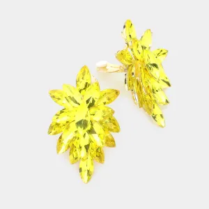 Yellow Hombre Clip On Earrings | 583433