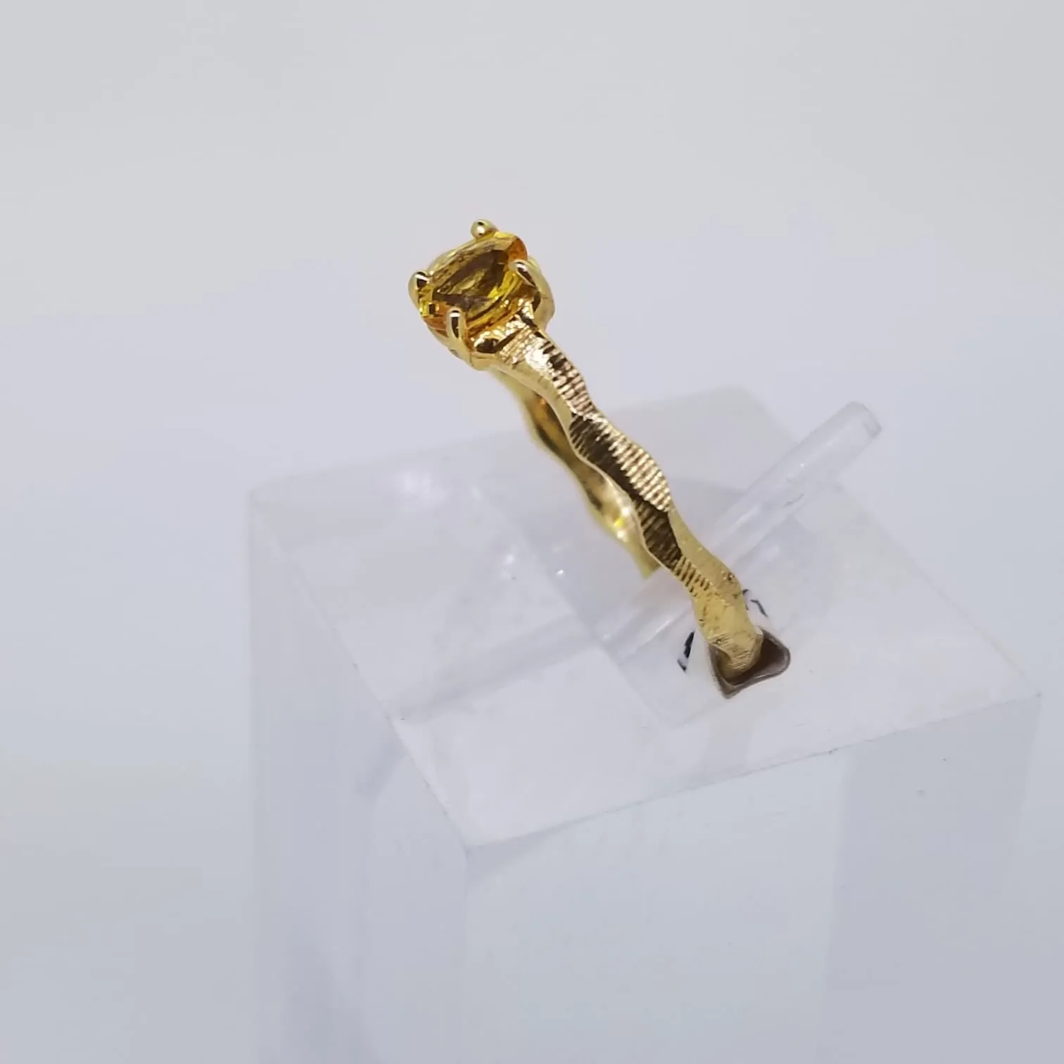Yellow Sapphire Ring